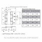 JUSTOR BIDA120EAS DA120E SPRING HINGE: SILVER
