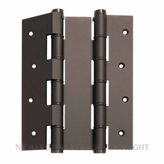 JUSTOR BIDA180WBLK DA180W WALL MNT DOUBLE ACTION SPRING HINGE: BLACK