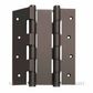 JUSTOR BIDA180WBLK DA180W WALL MNT DOUBLE ACTION SPRING HINGE: BLACK