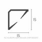 KILARGO IS1515FW FLEXIWING 2400MM BLACK