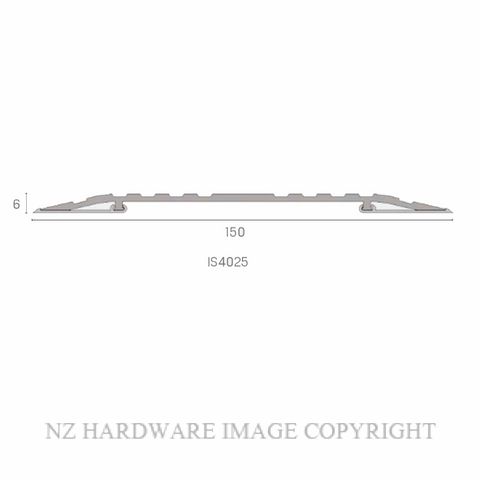 KILARGO IS4025 3000MM THRESHOLD PLATE CLEAR ANODISED