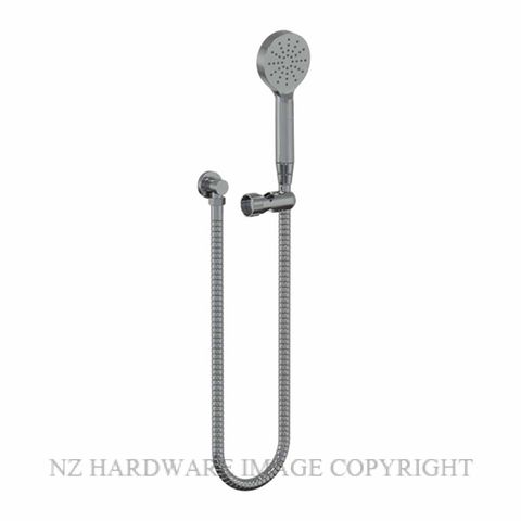 METLAM ML_HSK_CHROME 32MM GRAB RAIL SHOWER KIT HANDSET & HOSE CHROME PLATE