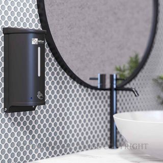 METLAM ML_MSD_FOAMDISP_BLK AUTOMATIC FOAM SOAP DISPENSER 800ML DESIGNER BLACK