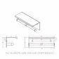 METLAM ML269_TRH_SS DOUBLE TOILET ROLL HOLDER WITH SHELF TOP SATIN STAINLESS