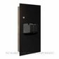 METLAM ML710_REC_MK2_DESIGNER RECESSED PAPER TOWEL DISPENSER AND 6.5 LITRE WASTE BIN DESIGNER BLACK
