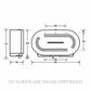 METLAM ML841DBL DOUBLE JUMBO TOILET ROLL DISPENSER LOCKABLE SATIN STAINLESS