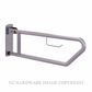 METLAM MLR55TPH_PEEN PULL DOWN PEENED GRAB RAIL INC TOILET ROLL HOLDER SATIN STAINLESS