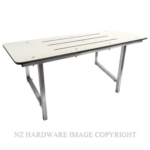 JAECO FDSS800 COMMERCIAL FOLD DOWN SHOWER SEAT 800MM