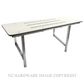 NZH SEAT 800MM COMMERCIAL FOLD DOWN SHOWER SEAT 800MM