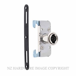 LENLOCK A-637V-22-01 TAMBOUR SINGLE SLIDING DOOR LOCK CHROME PLATE