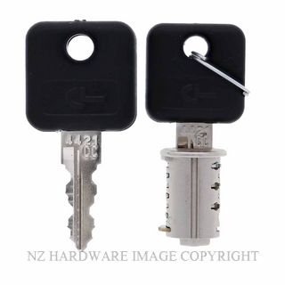 LENLOCK CC-MT-01 TAMBOUR CAM LOCK CYLINDER KEYED TO DIFFER CHROME PLATE