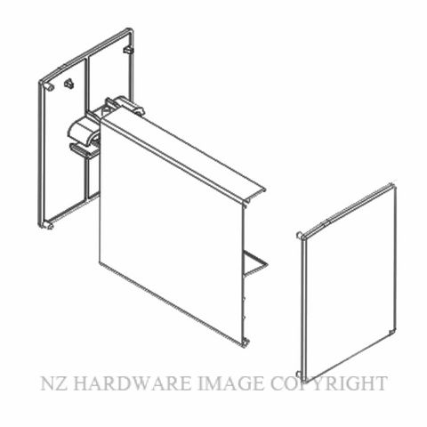 BRIO SFH403E PRORUN FASCIA CLEAR ANODISED