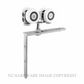 BRIO SFH52SS/M PRO RUN DOOR HANGER ANGLE BRACKET FIXING (PER PAIR)