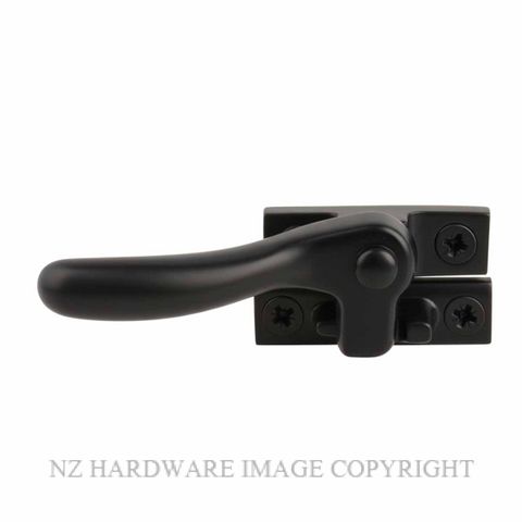 DRAKE & WRIGLEY 133W BLK EXTENDED SPLIT RAIL FASTENER MATT BLACK