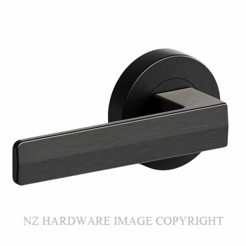 SCHLAGE V11000-V11004 VERTA HANDLES ROUND BLACK