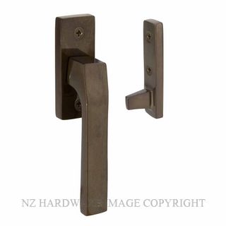 WINDSOR 5343 AB QUBE WINDOW FASTENER ANTIQUE BRONZE