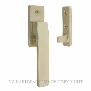 WINDSOR 5343 USB QUBE WINDOW FASTENER UNLACQUERED SATIN BRASS