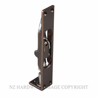 DRAKE & WRIGLEY 1240 ORB FLUSH BOLTS OIL RUBBED BRONZE