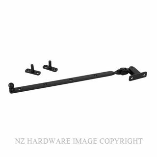 DRAKE & WRIGLEY 1003 BLK FANLIGHT STAY MATT BLACK