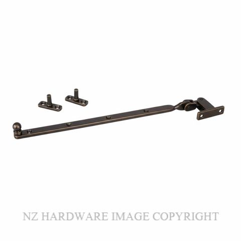 DRAKE & WRIGLEY 1003 ORB FANLIGHT STAY OIL RUBBED BRONZE