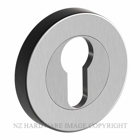 SCHLAGE V11012R-S VERTA EURO CYL ESCUTCHEON ROUND SSS