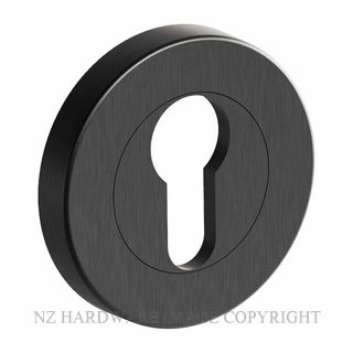 SCHLAGE V11012R-B VERTA EURO CYL ESCUTCHEON ROUND BLACK