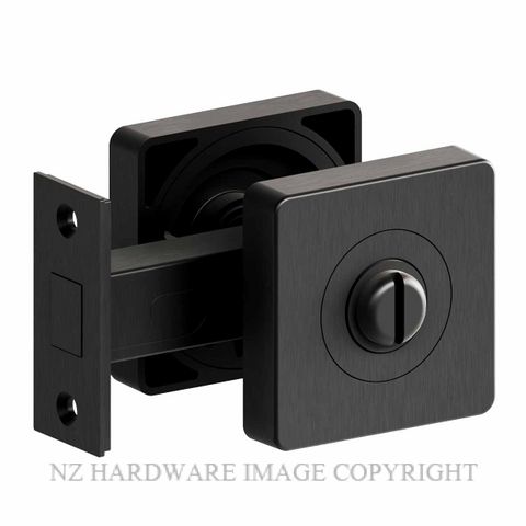 SCHLAGE V11050-B PRIVACY BOLT-TURN SET SQUARE BLACK