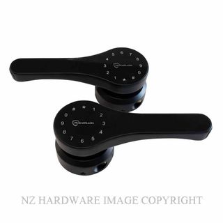 MCGRATH MLASCBKT60 ASCOT GATE LOCK MATT BLACK