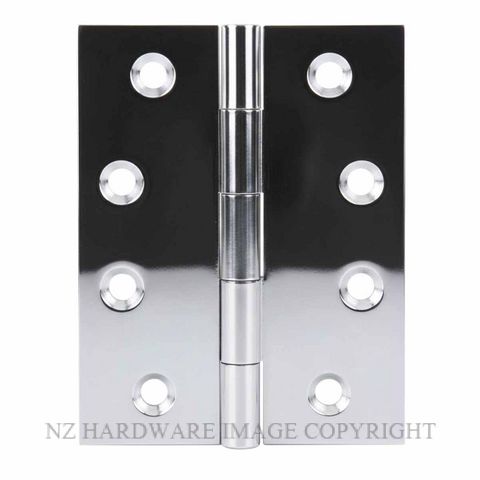 DRAKE & WRIGLEY 4507FP CP FIXED PIN HINGE 100X75X3MM CHROME PLATE