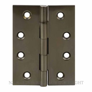 DRAKE & WRIGLEY 4507FP EB FIXED PIN HINGE 100X75X3MM ELECTRO BRONZE