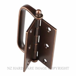 DRAKE & WRIGLEY 4508-E-EB HINGE & HANDLE 100X75X3MM ELECTRO BRONZE