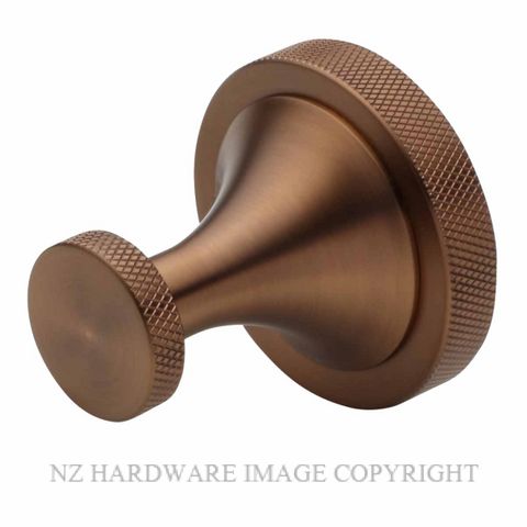 HEIRLOOM AUXRHBC AURA X ROBE HOOK BRUSHED COPPER