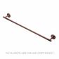 HEIRLOOM AUXTR600BC AURA X TOWEL RAIL 600MM BRUSHED COPPER