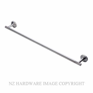 HEIRLOOM AUXTR600BN AURA X TOWEL RAIL 600MM BRUSHED NICKEL