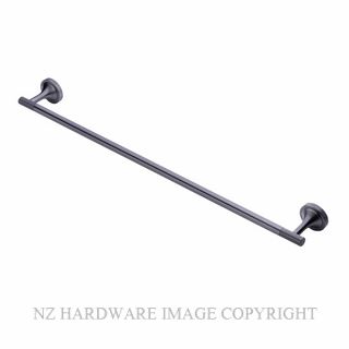 HEIRLOOM AUXTR600GM AURA X TOWEL RAIL 600MM GUNMETAL