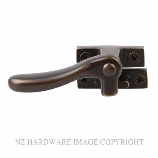 DRAKE & WRIGLEY 133W ORB EXTENDED SPLIT RAIL FASTENER OIL RUBBED BRONZE