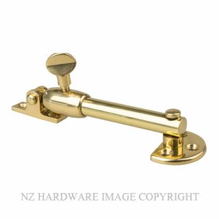 DRAKE & WRIGLEY S4103 PB FLOWLINE TELESCOPIC STAY POLISHED BRASS