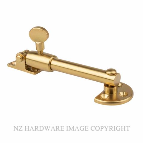 DRAKE & WRIGLEY S4103 SB FLOWLINE TELESCOPIC STAY SATIN BRASS