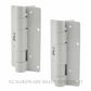 D&D TECH KF3AWTP KWIKFIT S3 ALUM WALL HINGE PAIR WHITE