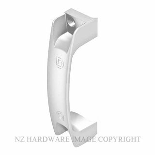 D&D TECH LL3GHWT LOKKLATCH S3 GATE HNDL WHITE HANDLE TRADE