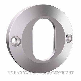 CARBINE CRISI CRF136-EITF-SS INTERNAL OVAL CYLINDER ESCUTCHEON SATIN STAINLESS 316