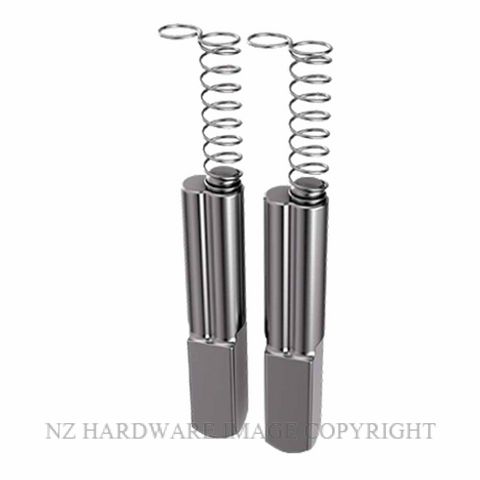 CARBINE CSF-P-SP2 LONGREACH EXTENDED SPINDLE SET 50MM-75MM DOORS SATIN STAINLESS 316