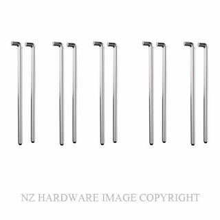 CARBINE CSM72-P-CRP LONGREACH CYLINDER RETAINING PIN (PACK 10) SATIN STAINLESS 316