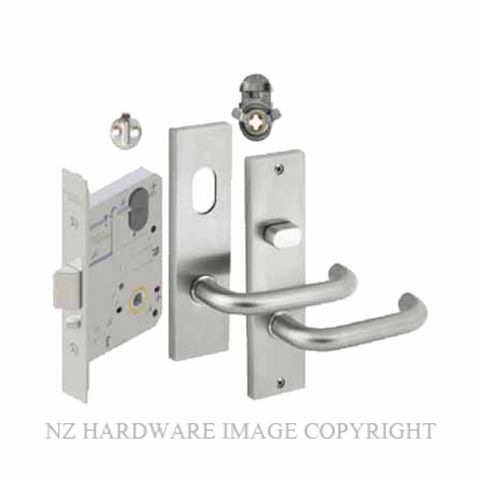 DORMAKABA MS2602KIT/ENT/ NCSSS 60MM ENTRANCE LOCK KITSET SATIN STAINLESS