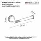 HEIRLOOM AUXTRNBN AURA X TOILET ROLL HOLDER BRUSHED NICKEL