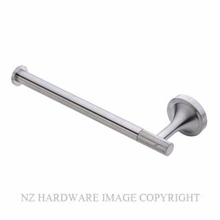 HEIRLOOM AUXTRSBN AURA X TOWEL STIRRUP BRUSHED NICKEL