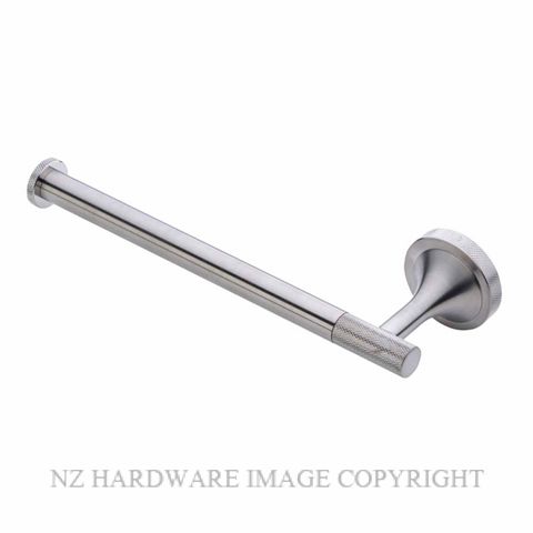 HEIRLOOM AUXTRSBN AURA X TOWEL STIRRUP BRUSHED NICKEL