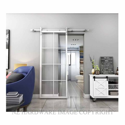 HENDERSON RUSTIC 100KG OPEN WHEEL TRACK STAINLESS STEEL