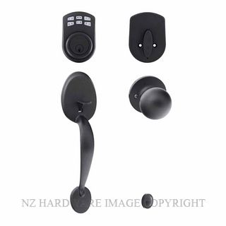 EZSET EZSET KE400MABABLK MAYFAIR GRIPSET + BALA KNOB + KEYPAD DEADBOLT BLACK
