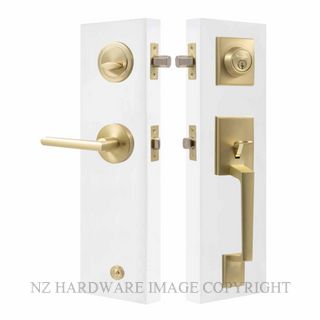 WINDSOR 9067-MSB SQUARE GRIPSET MATT SATIN BRASS